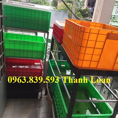 Sóng nhựa bít có nắp đựng hàng xuất khẩu, sóng nhựa chữ nhật, hộp nhựa./ 0963.839.593 Ms.Loan Dia-chi-ban-thung-nhua-nuoi-ca-re-1