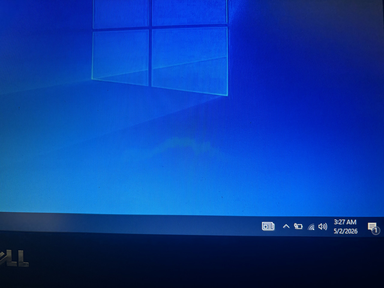 First successful Windows boot