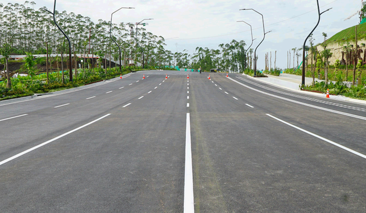 Peningkatan Infrastruktur Jalan Menuju Kawasan Sepaku