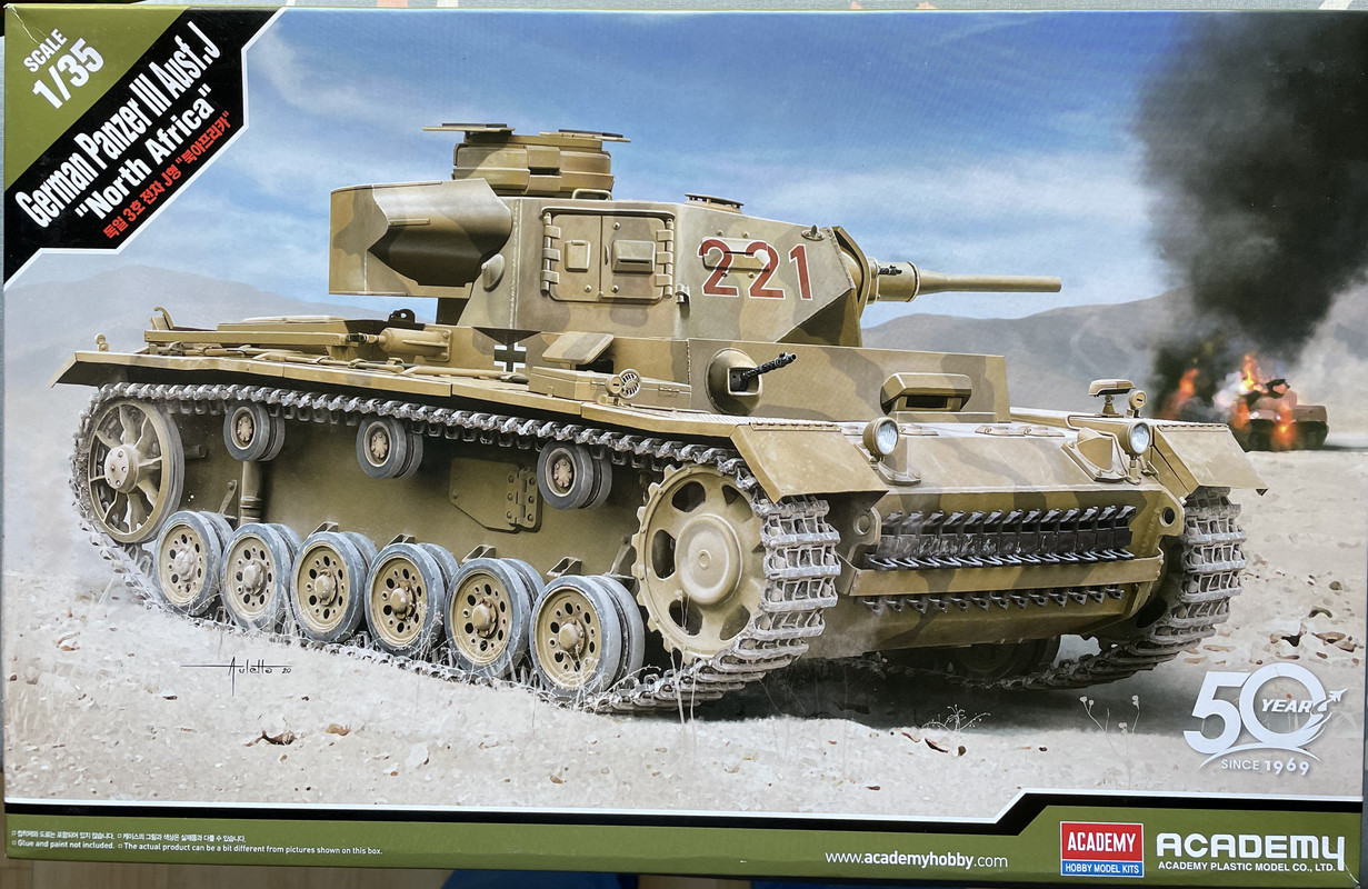 Panzerkampfwagen III Ausf. J (Academy)