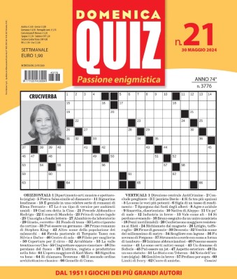 Domenica Quiz N.3776 - 30 Maggio 2024