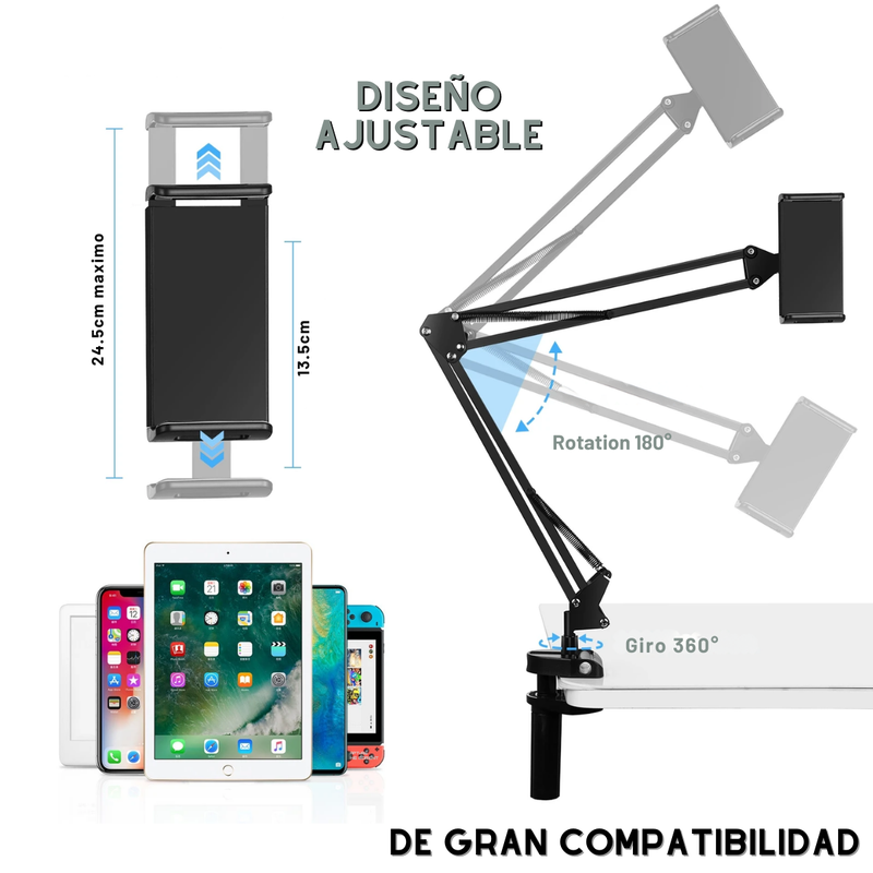 Soporte Brazo Flexible caja verde 3