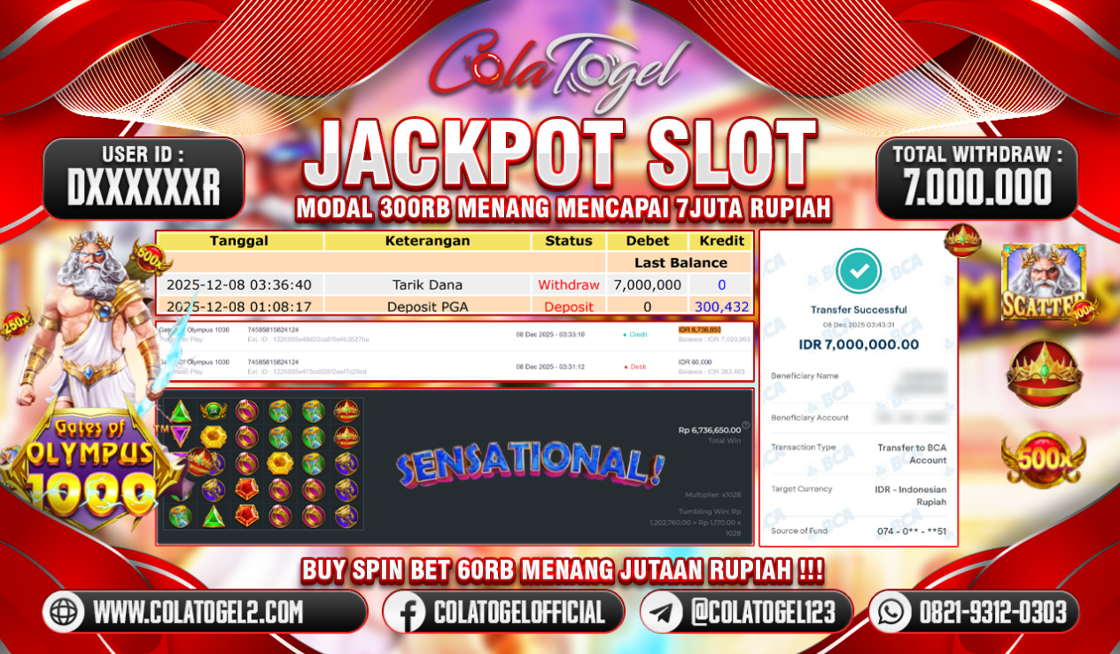JACKPOT SLOT GACOR!!