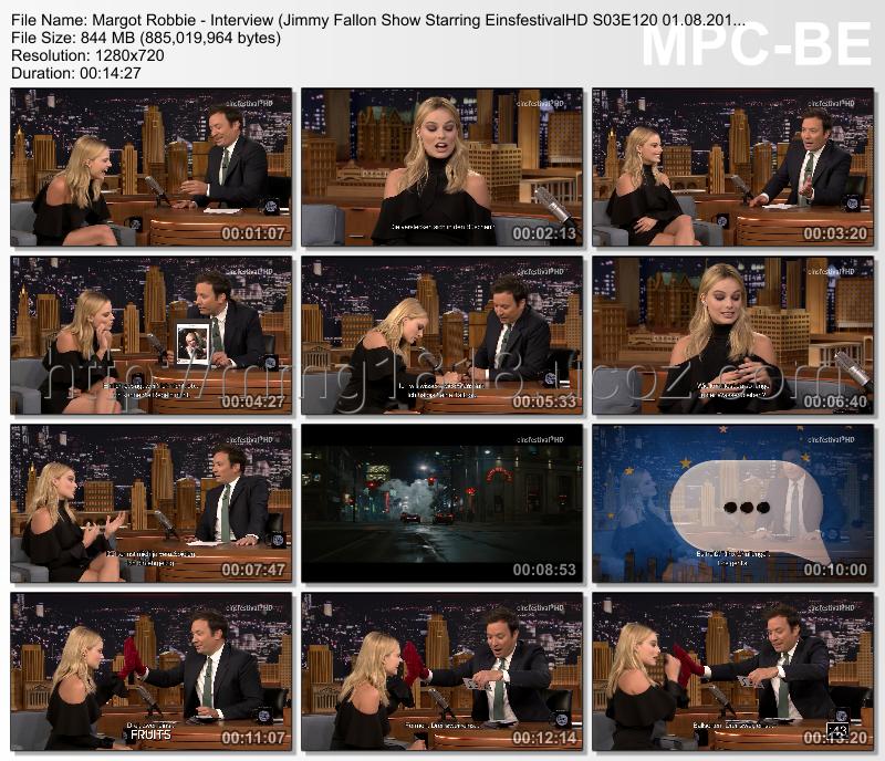 Margot Robbie - Interview (Jimmy Fallon Show Sta