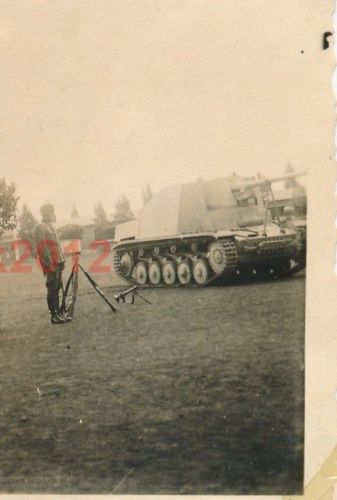 Foto, 1.Pz. Jg. Abt.6, Blick auf einen Panzerjäg