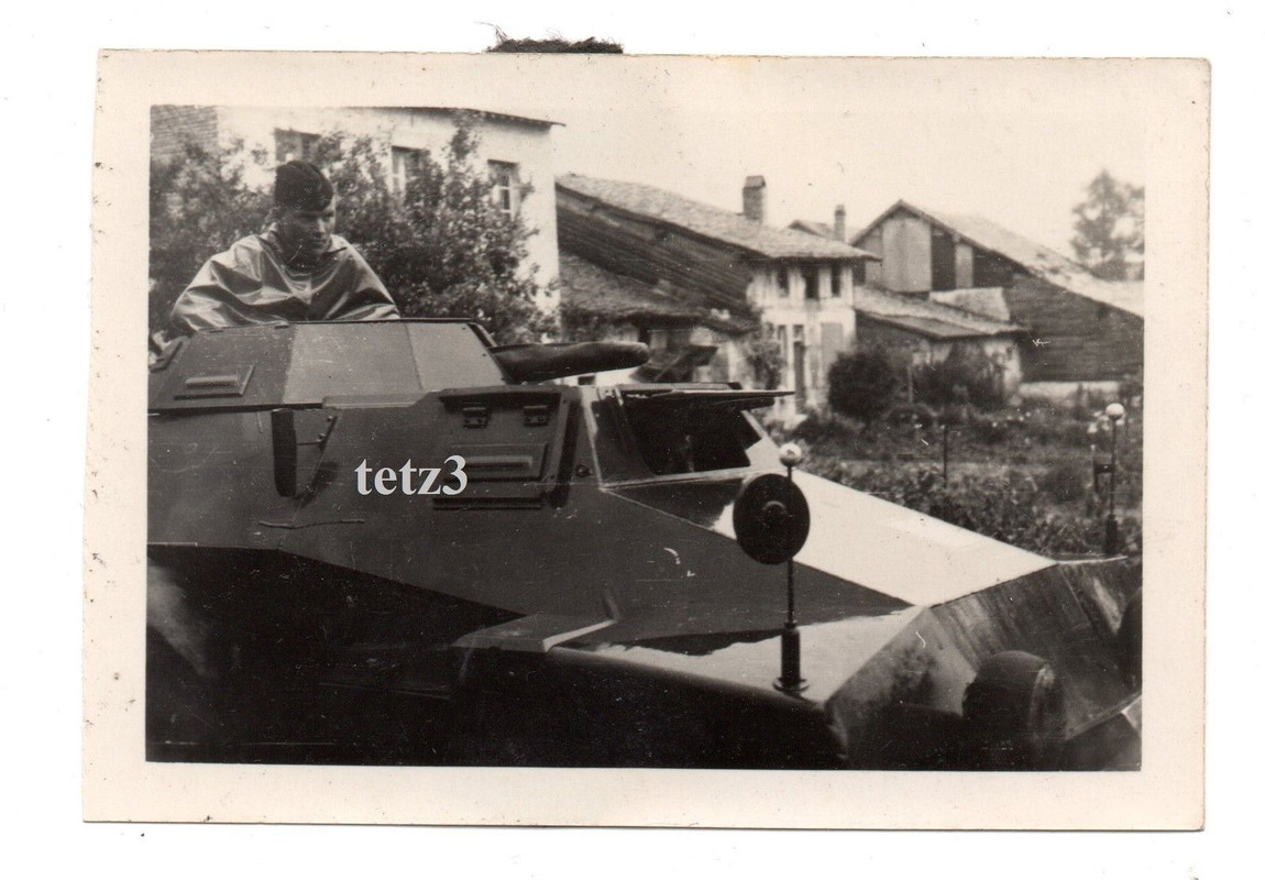 Frankreich 1940 Inf.Rgt.18 SDkfz Panzerspähwagen
