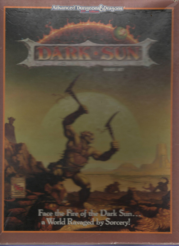 D&D 2nd Edition: Dark Sun Boxed Set