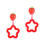 strawb earrings