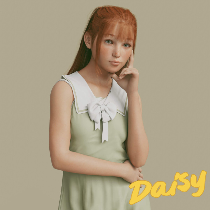 Daisy Character Morph for Genesis 8 Female