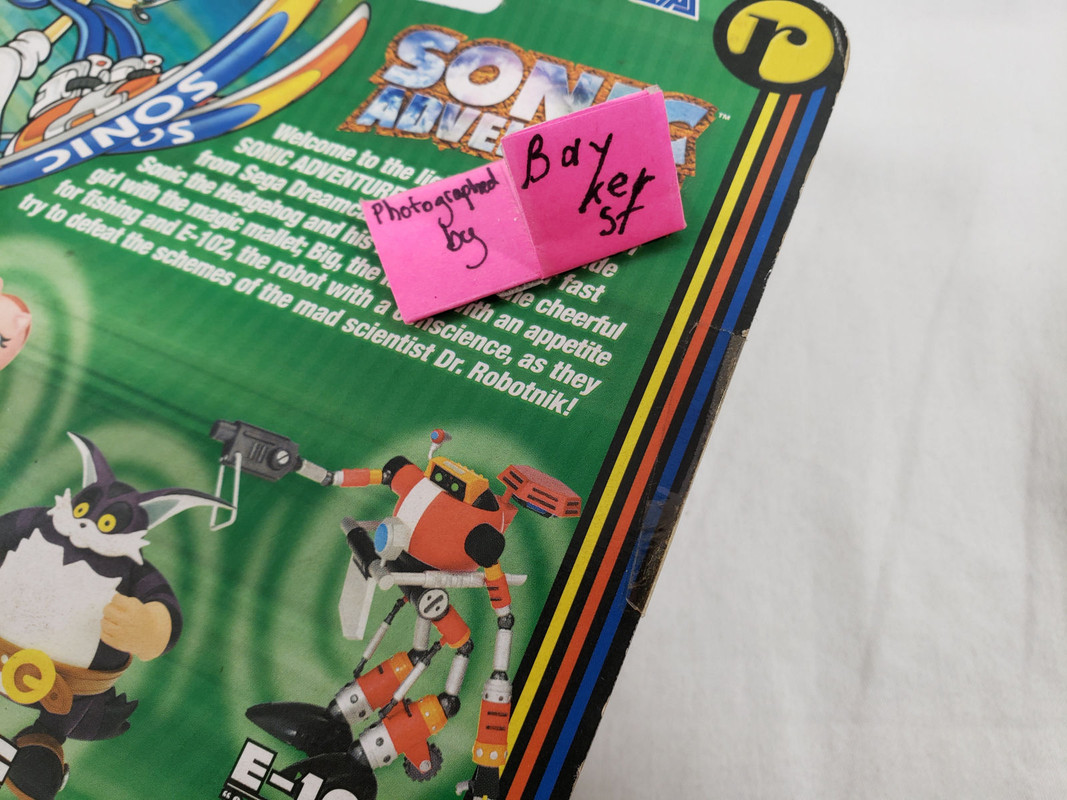 Figurine Sonic Adventure - E-102 Gamma - Resaurus Série 2 (2000) - Ouvert, Jamais Utilisé