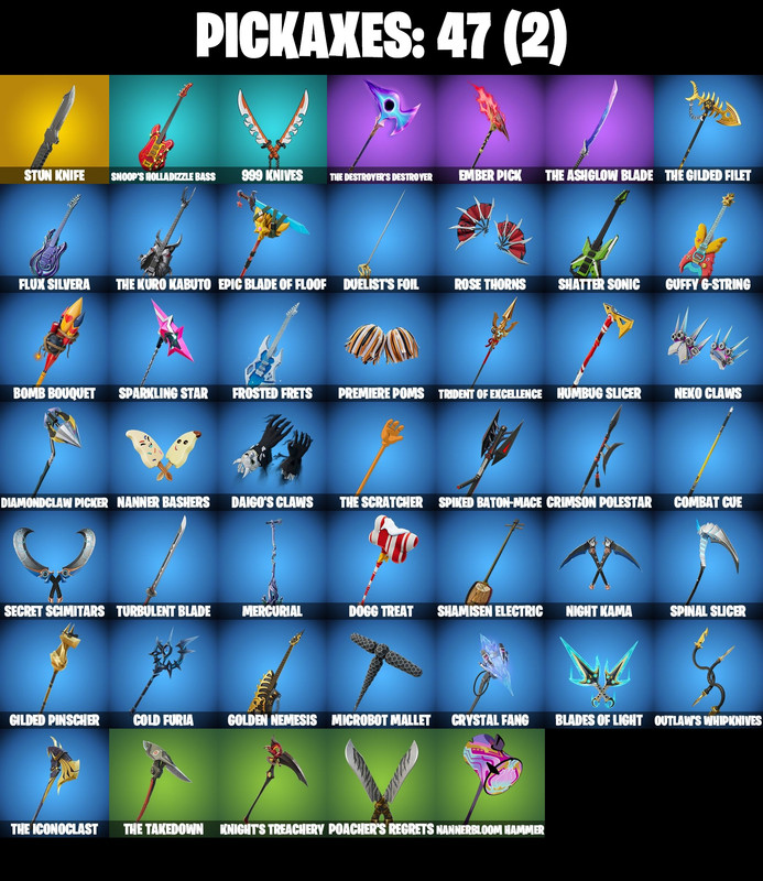 pickaxes comp