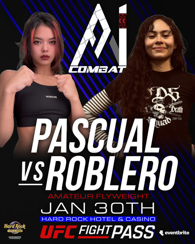 Amateur Women's Bout: Cassidy Roblero vs Victoria Pascual