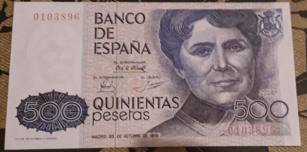 500 pesetas 29 de Octubre de 1979 500p-1