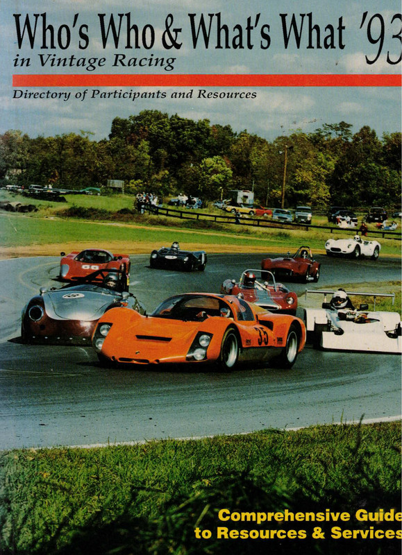 Who's Who & Whats' What in Vintage Racing '93