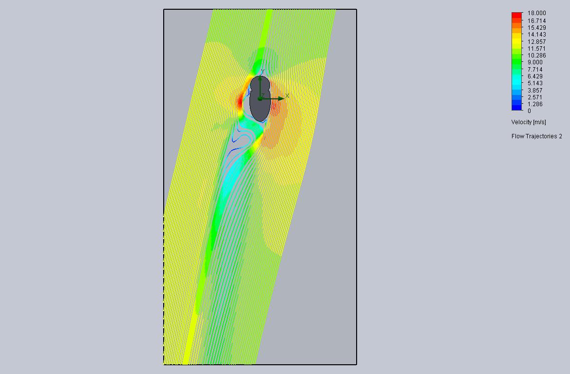 Flow Trajectories 2 Design Point 13