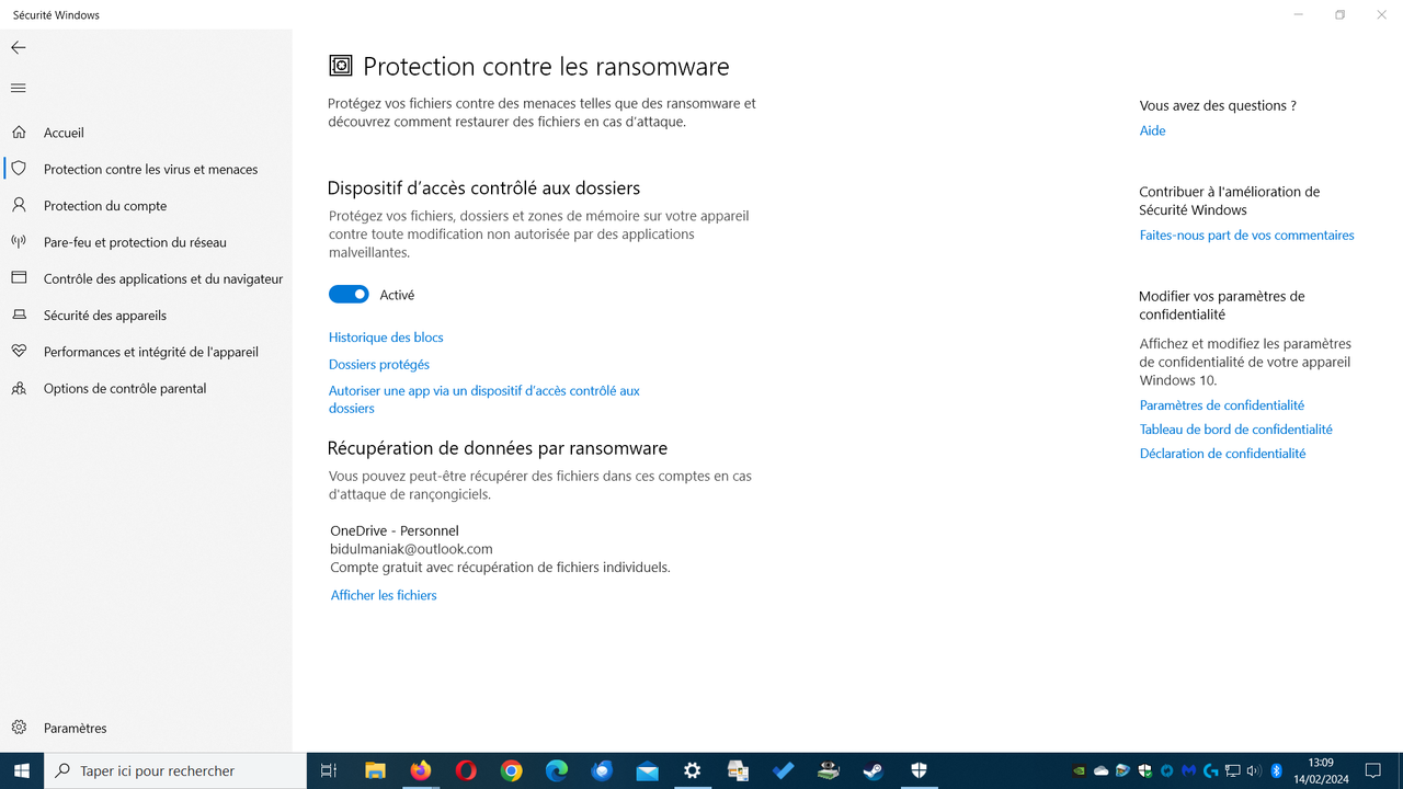 PROTECTION CONTRE LES RANSOMWARE