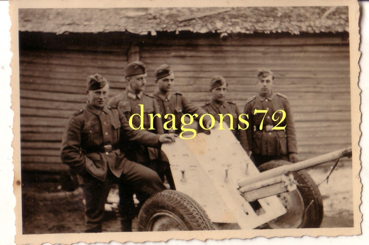 Ostfront Rschew Soldaten WH Kfz Geschütz Pak in Wintertarn,Camo1