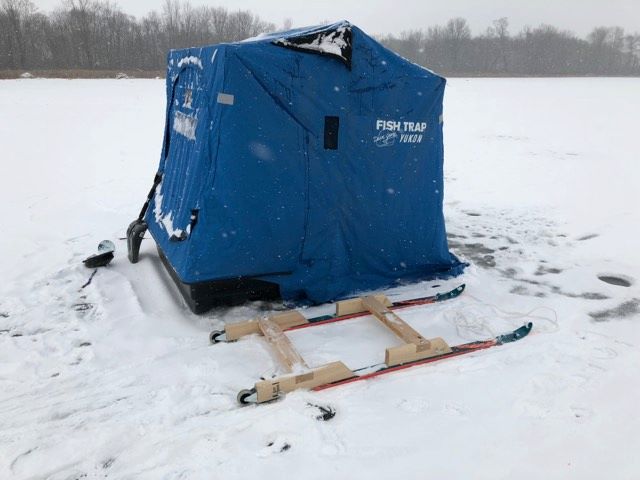 Yesterday Icefishing