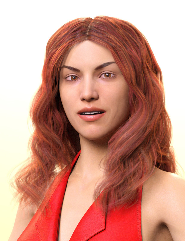 00 main caitlyn hair colors daz3d