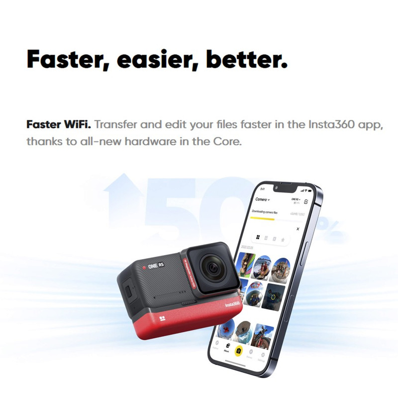 Insta360 One RS Twin Edition Action Camera