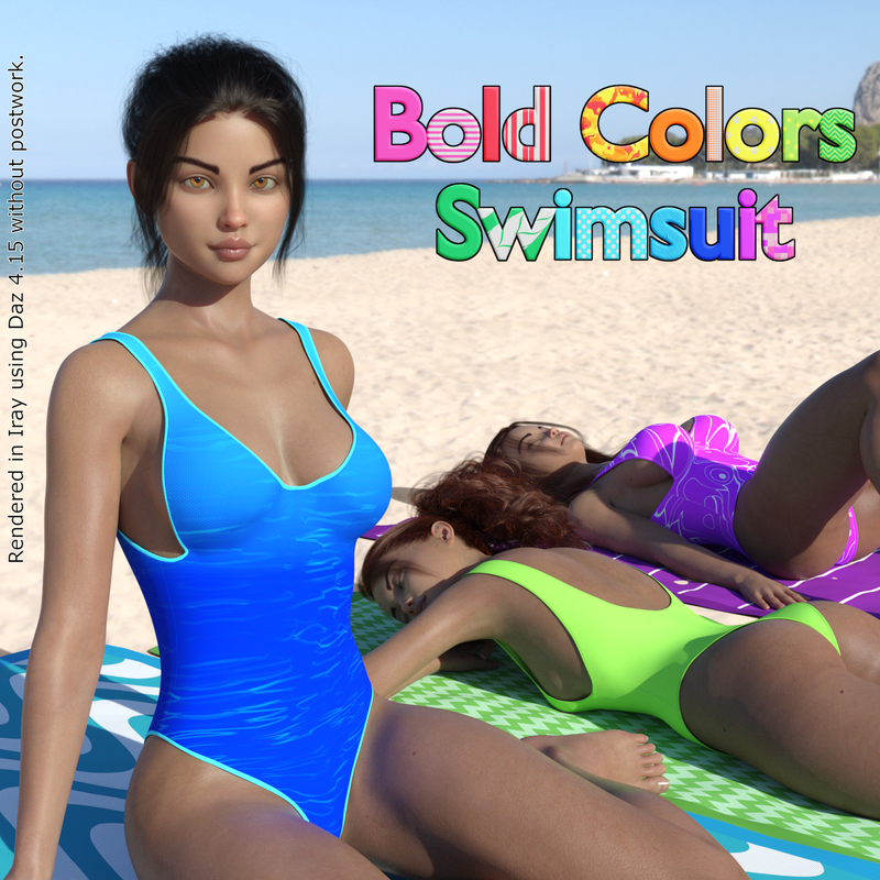 Bold Colors Swimsuit Bold Colors Swimsuit