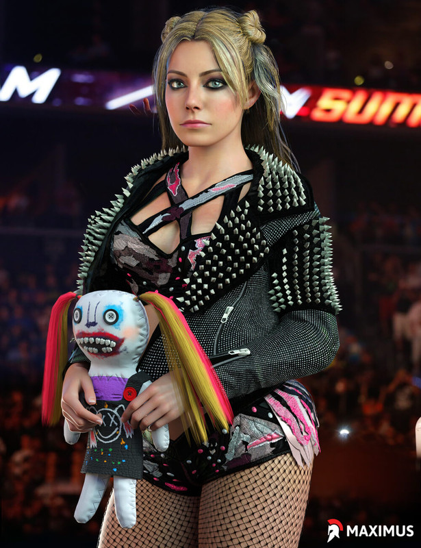 WWE Alexa Bliss For G8F And G8.1F