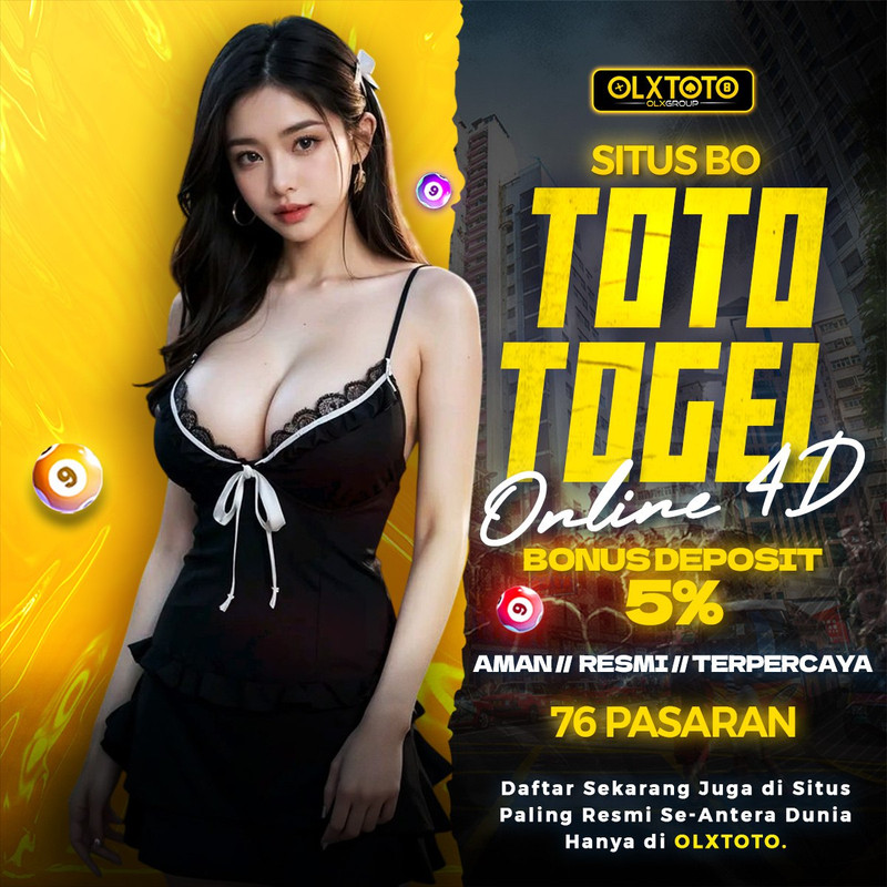 OLXTOTO - Situs Bo Toto Togel Online 4D Bonus Deposit 10%