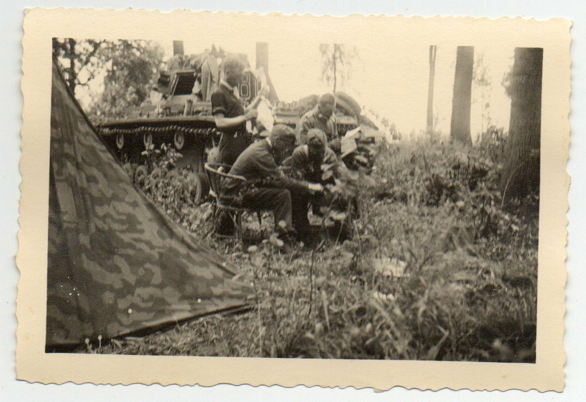 Foto Militär Wehrmacht Frankreichfeldzug Lagebericht