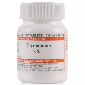 Willmar Schwabe India Thyroidinum 6X (20g)
