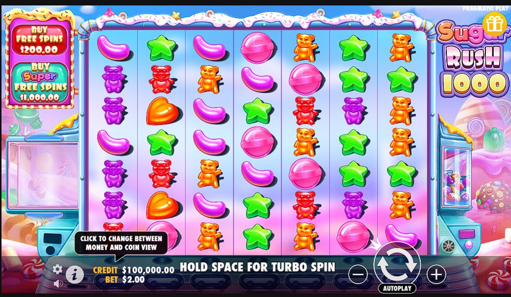 sugar rush pokies online