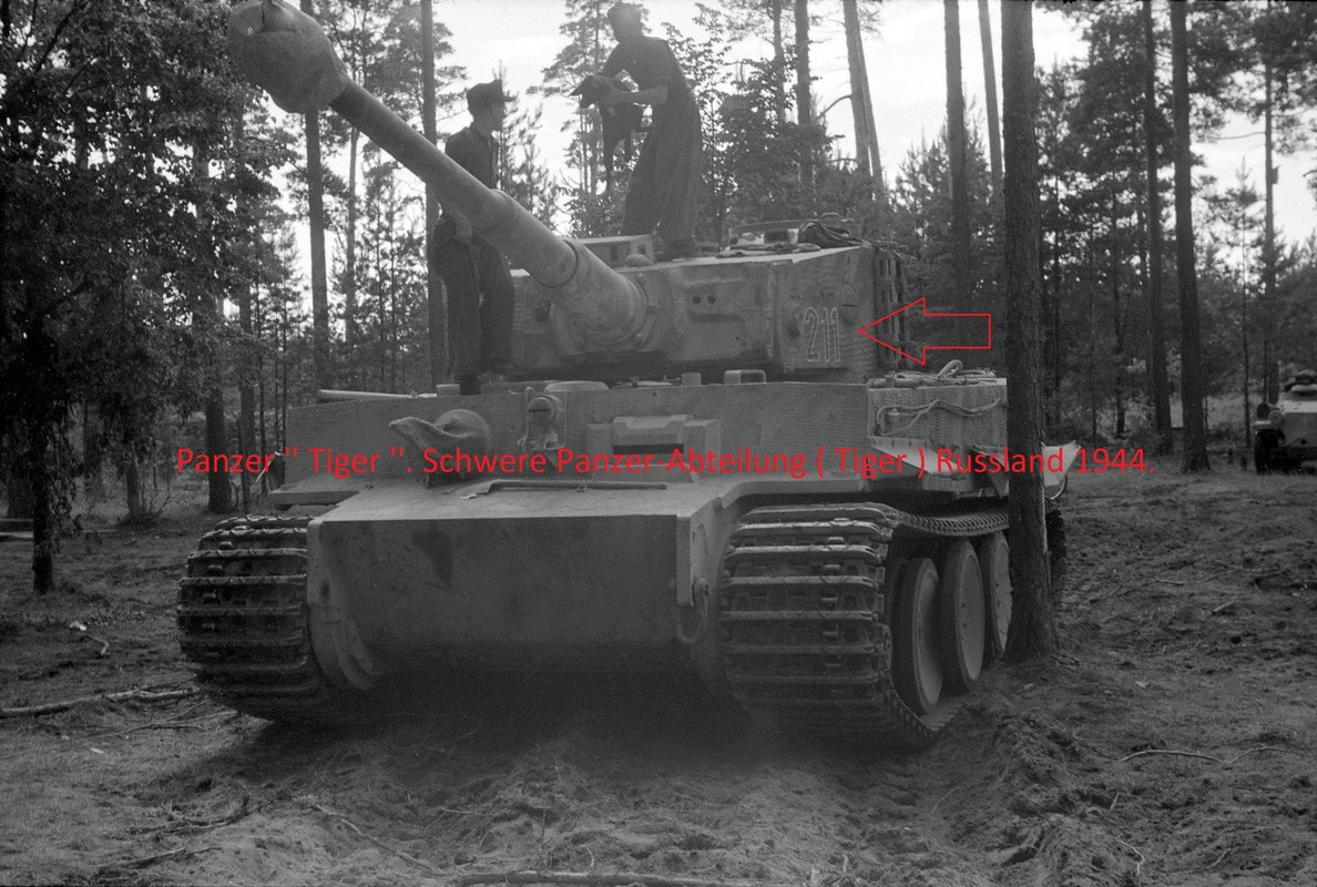 Panzer  Tiger . schwere Panzer-Abteilung ( Tiger