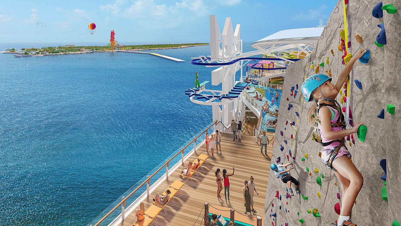 Fasilitas mewah di dalam Icon of the Seas, kapal pesiar buatan Royal Caribbean Cruises yang digadang-gandang memiliki ukuran lima kali lebih besar dibandingkan kapal Titanic.