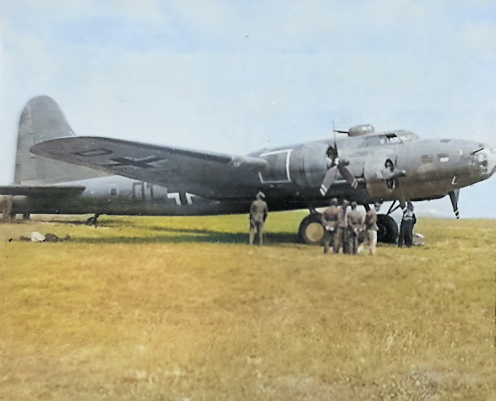 Les B-17 captures par l enemi Chien-Wulfe-B-17-F