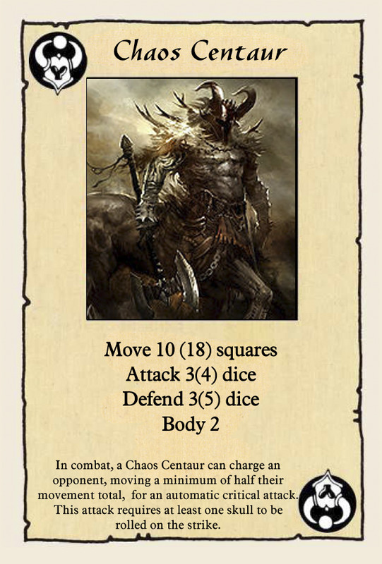 Monster card Choas Centaur