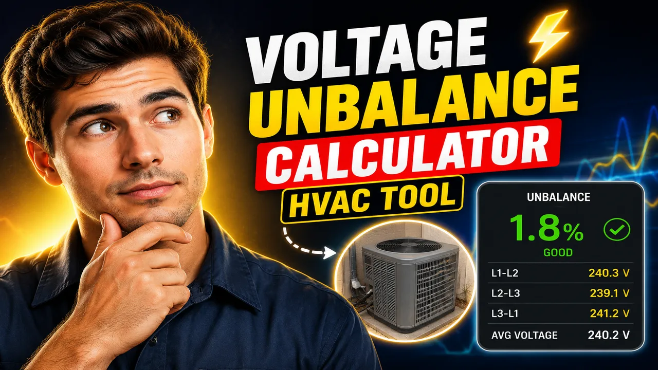 Voltage Unbalance Calculator Hvac Tool Online