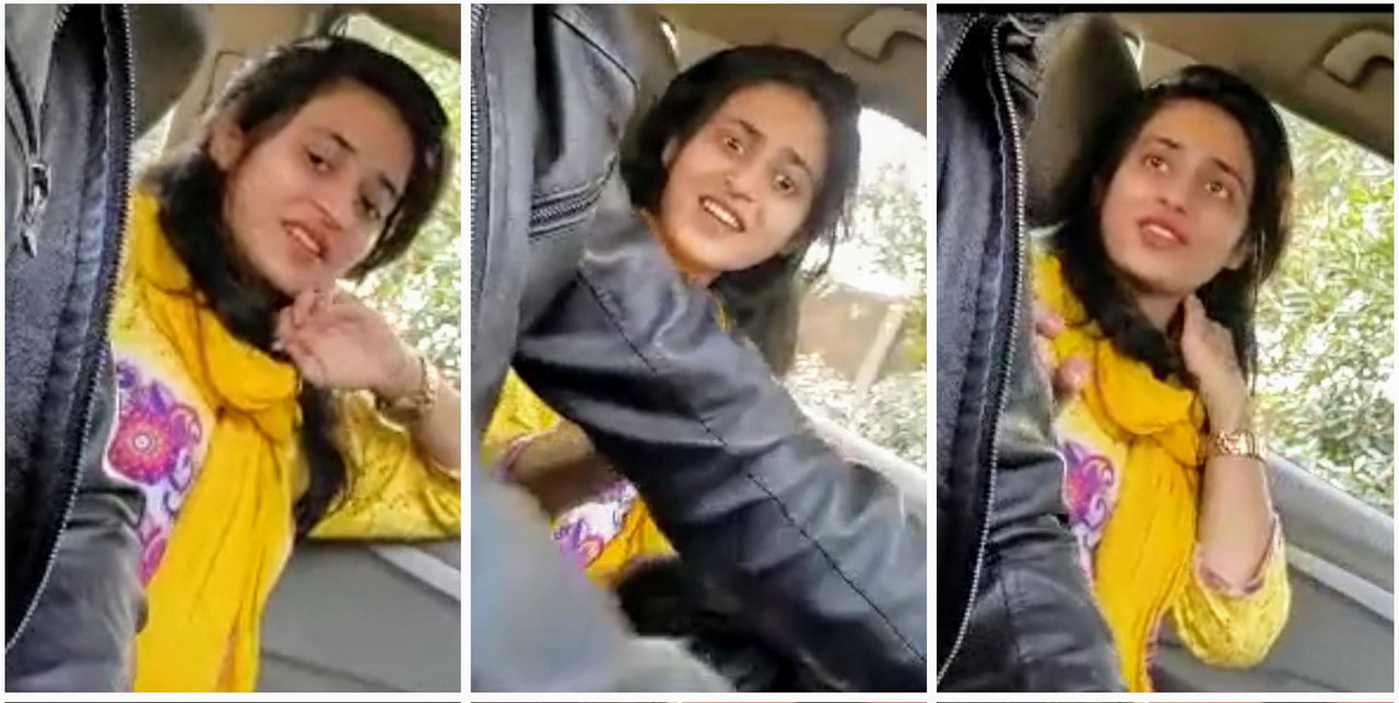 Hot indian gf giving blowjob to boyfriend in car outdoor fun exclusive