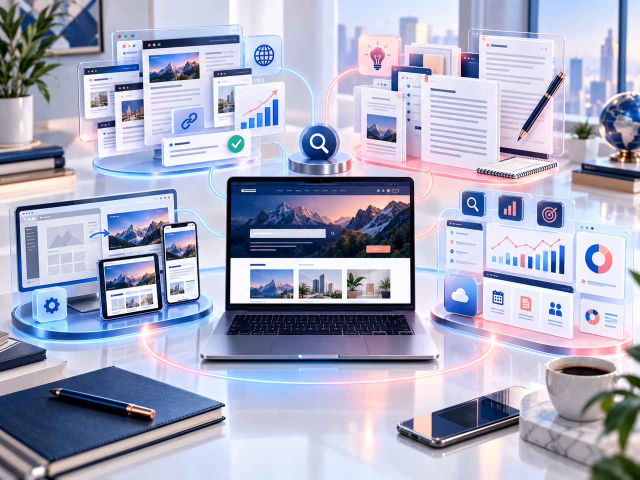 Professional digital services ecosystem