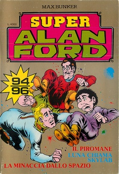 Super Alan Ford Serie Oro 032 - Numeri 094, 095, 096 (1990)