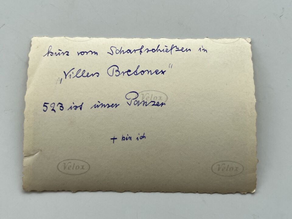 Foto Frankreich, Panzer III beim Schafschießen in Villers-Bretonneux, 525 u. 523 (2)