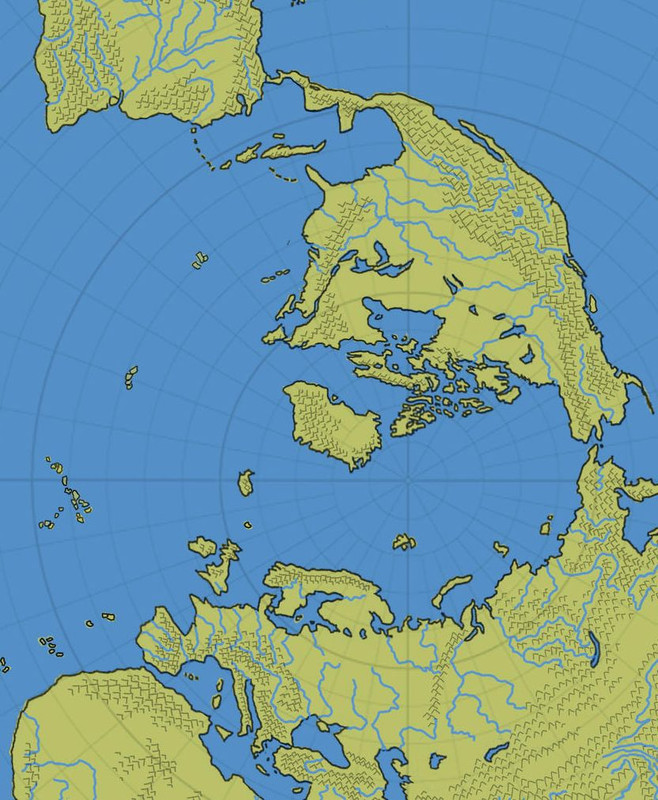 round_world_map___north_pole_view_by_seridio_red_dgr0emb-fullview3