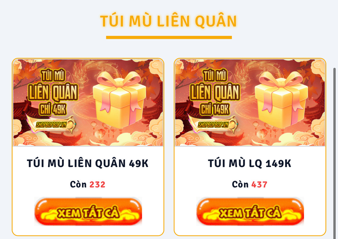 Cách mua túi mù Shopbopbop