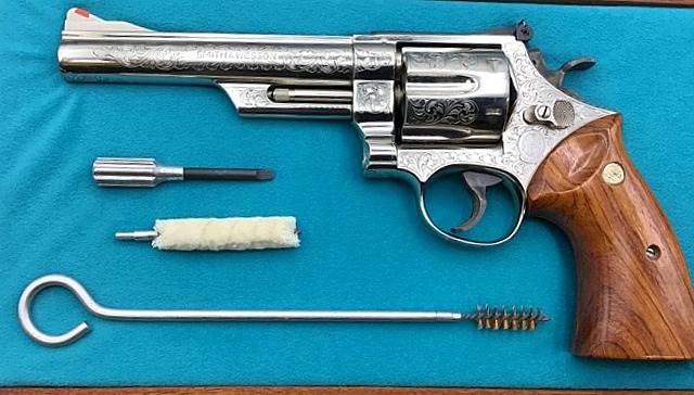 S&W Factory Engraved Model 57 no Dash???