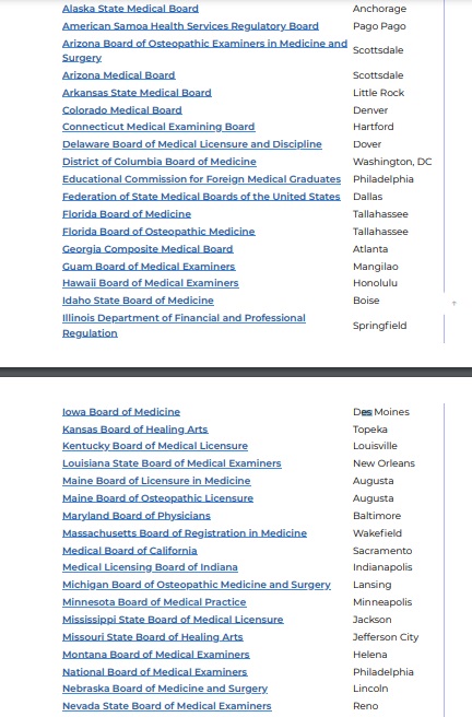 International Association of Medical Regulatory Authorities (IAMRA)