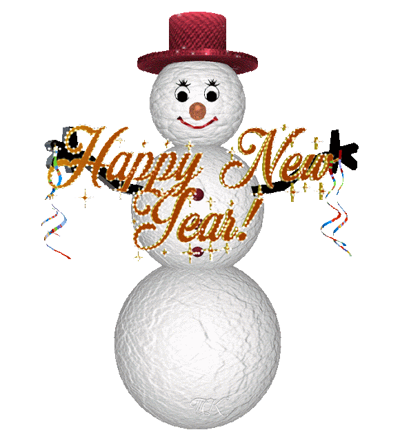 Happy-New-Year-Snowman