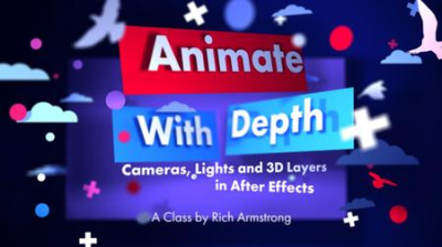 Animate with Depth: Cameras, Lights and 3D Layers in After Effects