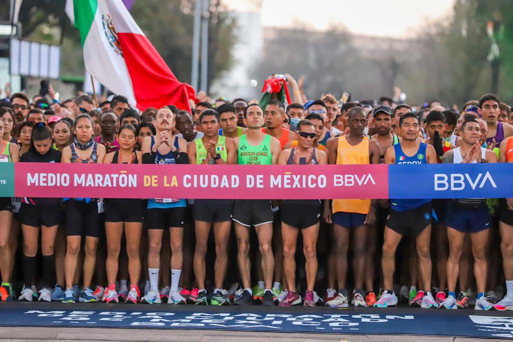 Medio Maratón de la CDMX 2021 ¿Cuántos atletas participaron?