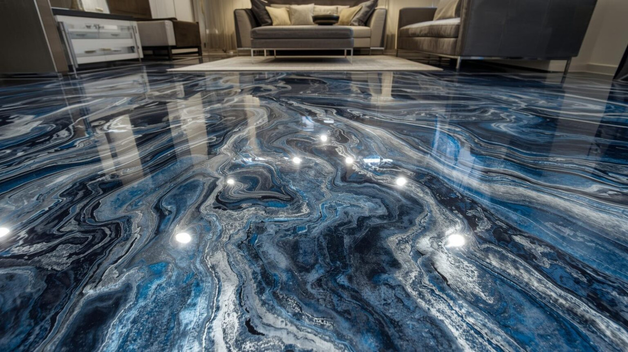 Metallic Epoxy Flooring Melbourne