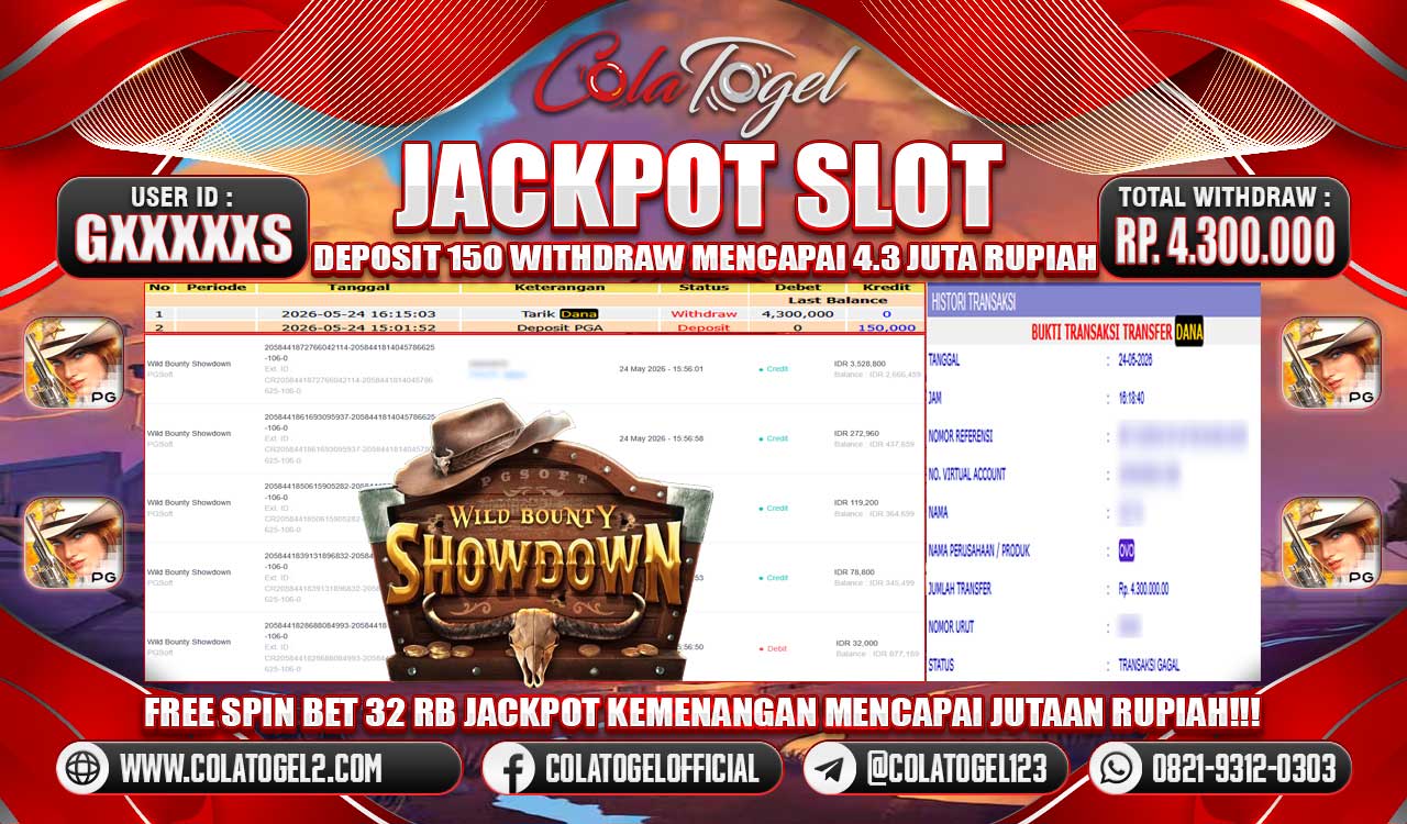 JACKPOT SLOT GACOR!!