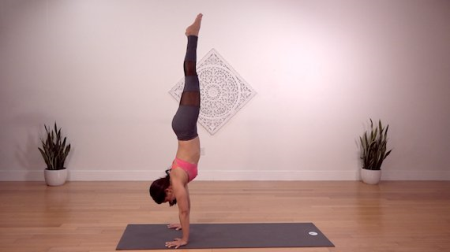 The Collective Yoga   Handstand Variation Flow