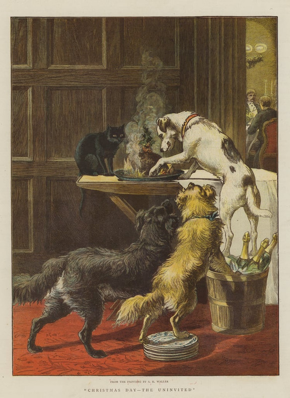 1-Samuel-Edmund-Waller-Christmas-Day-the-Uninvited-chromolitho-Meister-Drucke-289361